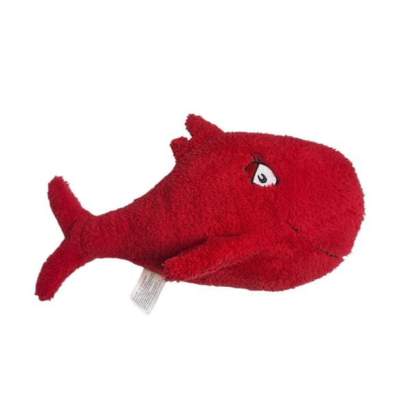 Kohl's Cares Dr Seuss Red Fish & Mr Brown Can moo Bull Stuffed Toy Plush Lot EUC - Picture 3 of 12